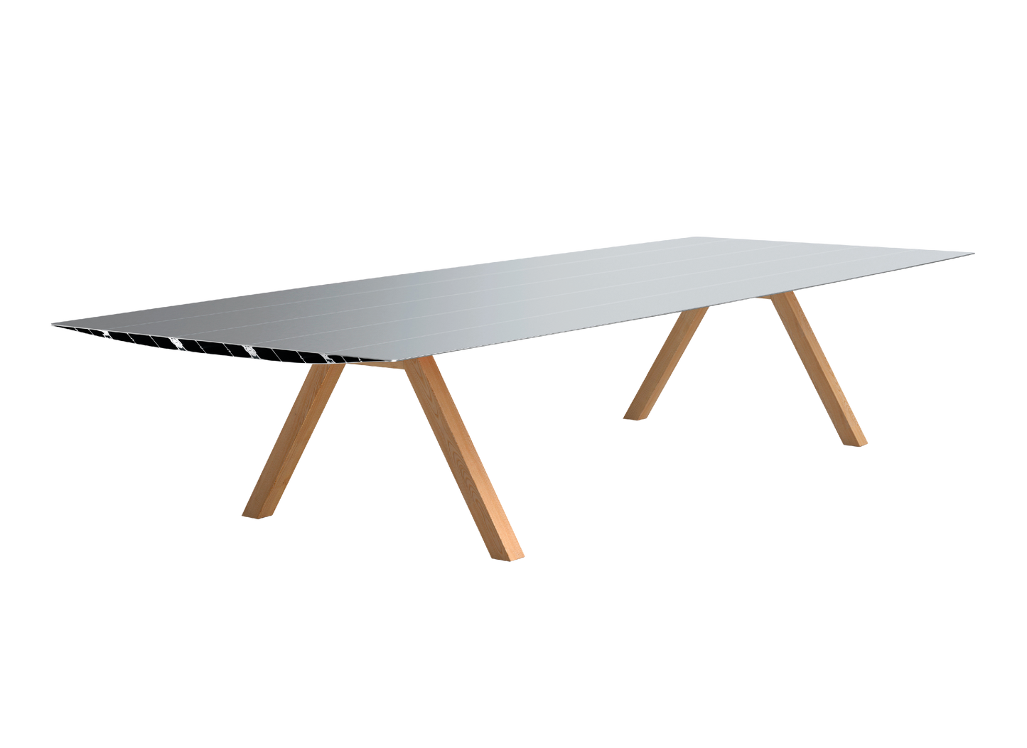 TABLE B WOOD LEGS