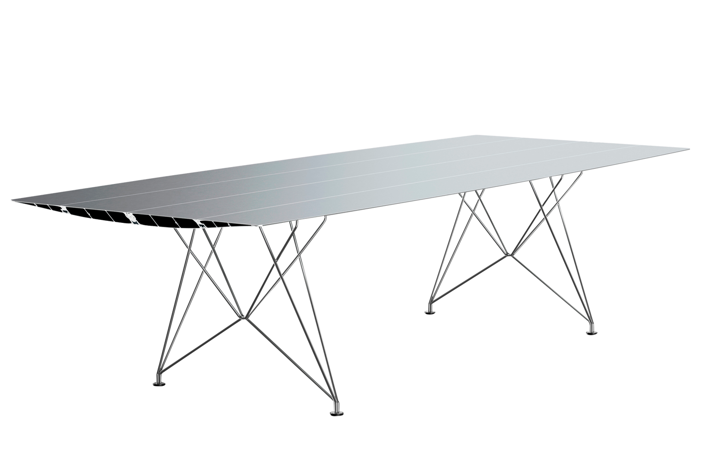 TABLE B STEEL LEGS