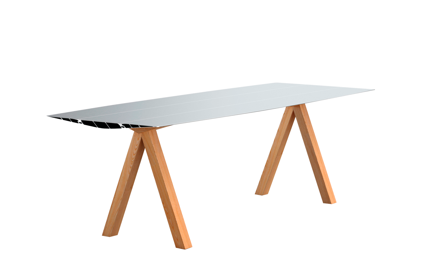 TABLE B WOOD LEGS