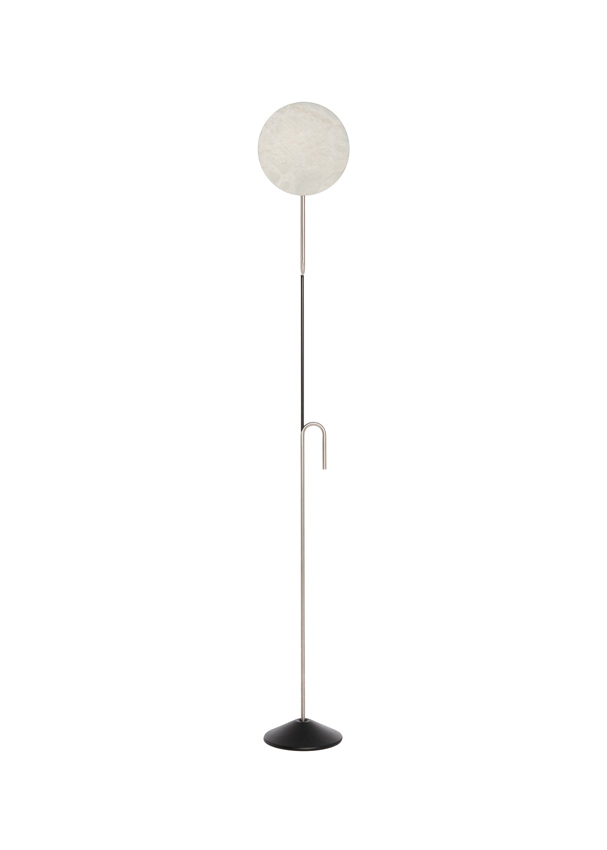 BATON CANDLE HOLDER WITH DIFFUSER IN ALABASTER