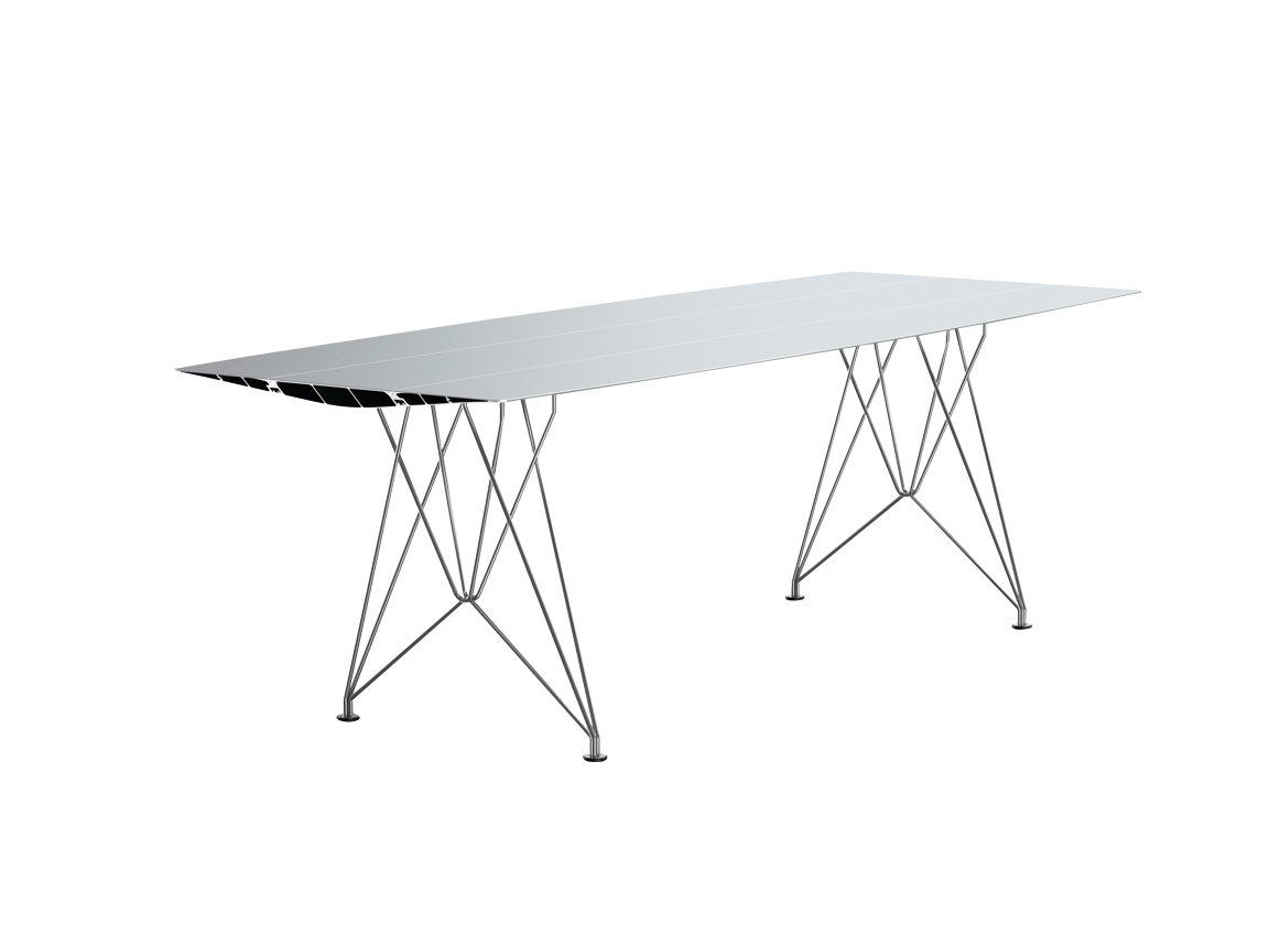 TABLE B STEEL LEGS