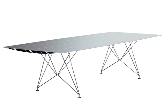TABLE B STEEL LEGS